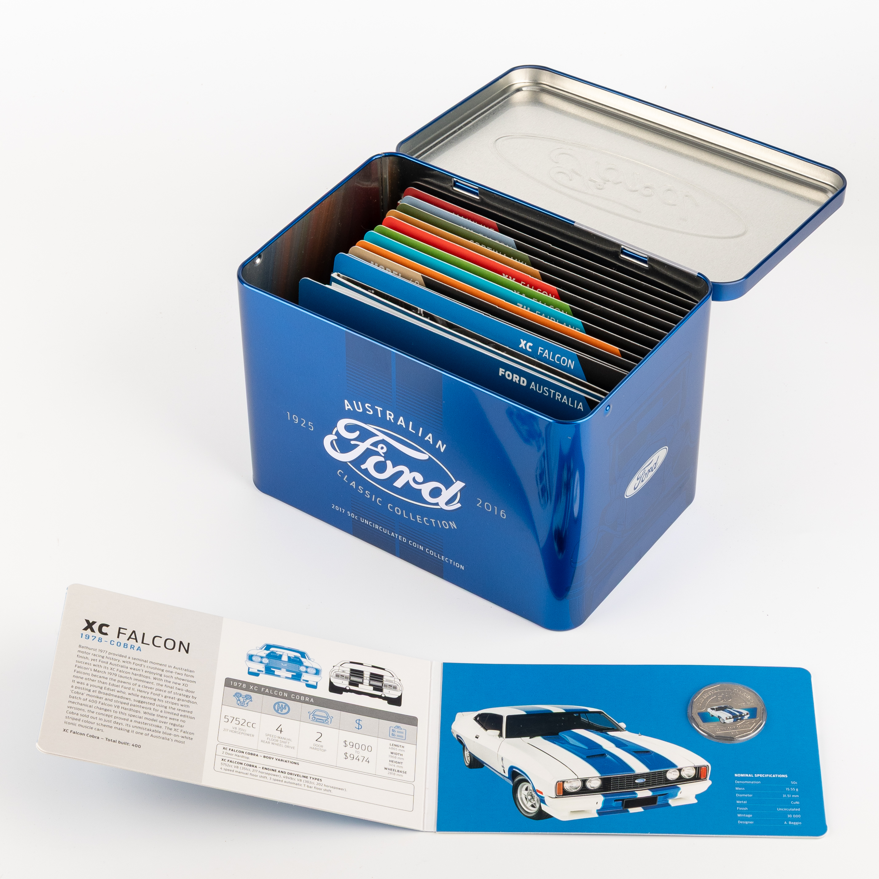 Ford Classic 12-Coin Collection, Fifty Cents, 2016, CHU