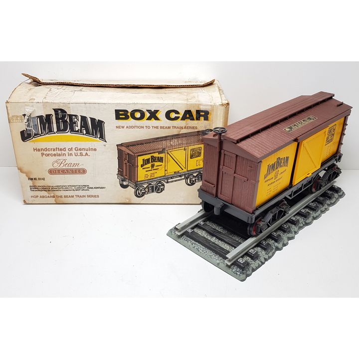 Jim Beam Decanter - Box Car