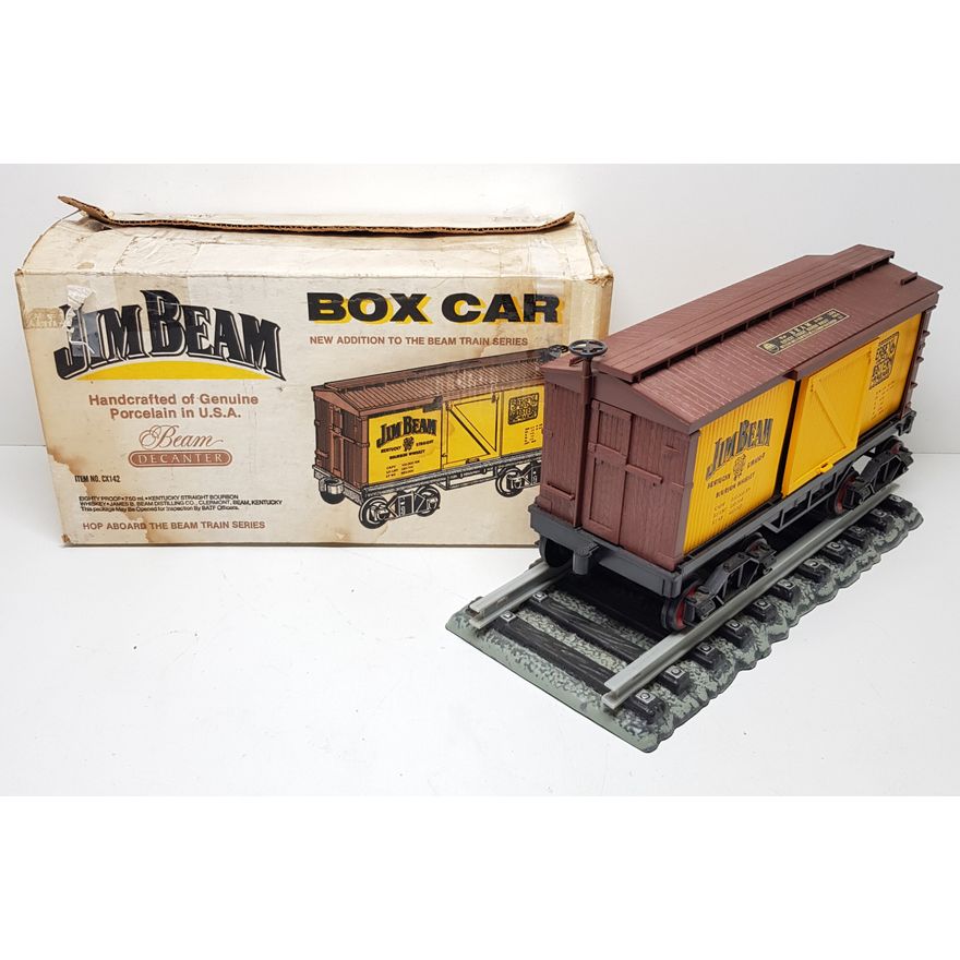 Jim Beam Decanter - Box Car