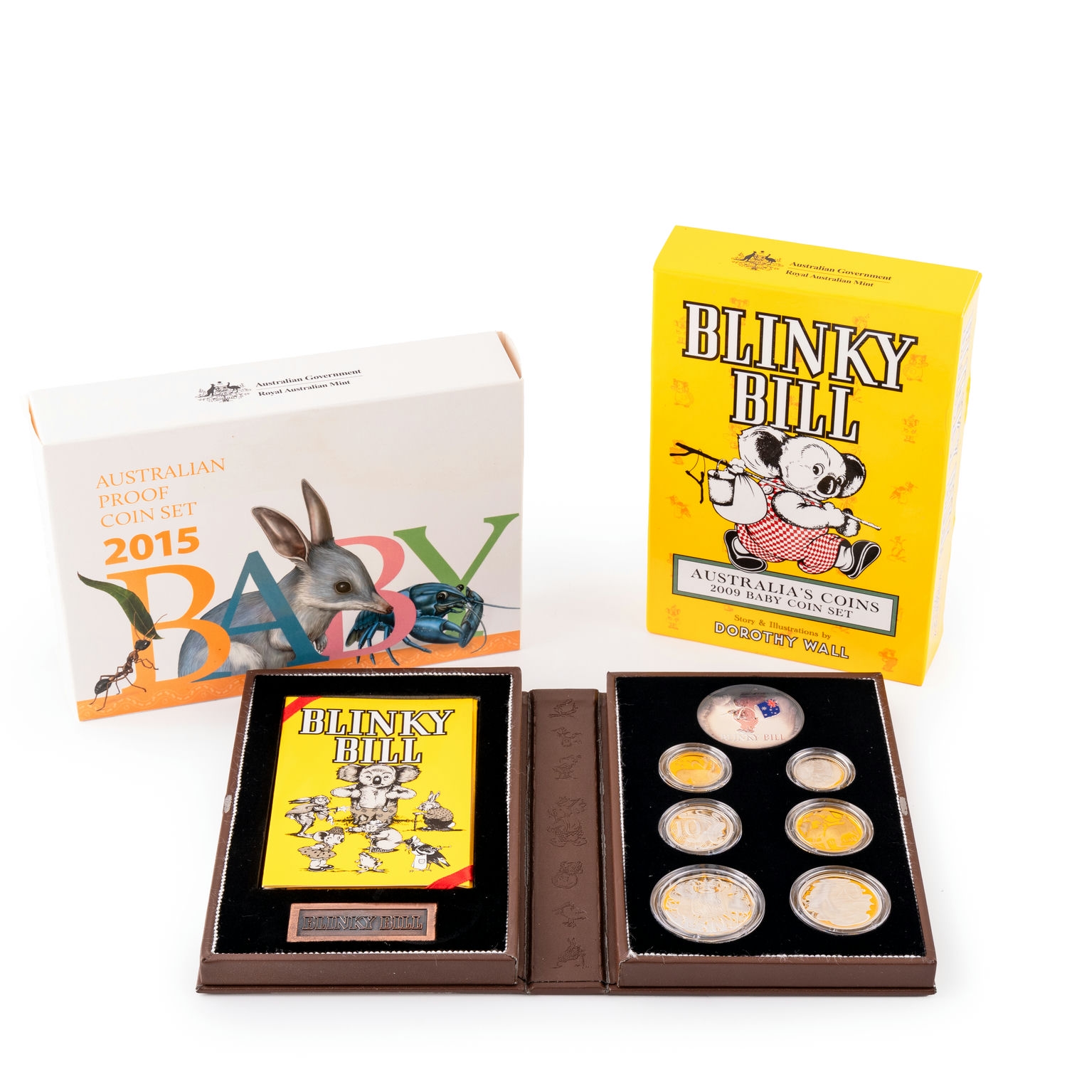 Elizabeth II, Baby Coin Set, Accumulation, 2009 - 2015, FDC