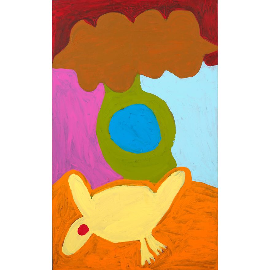 Peggy Napangardi Jones , 'Bird and Yam'