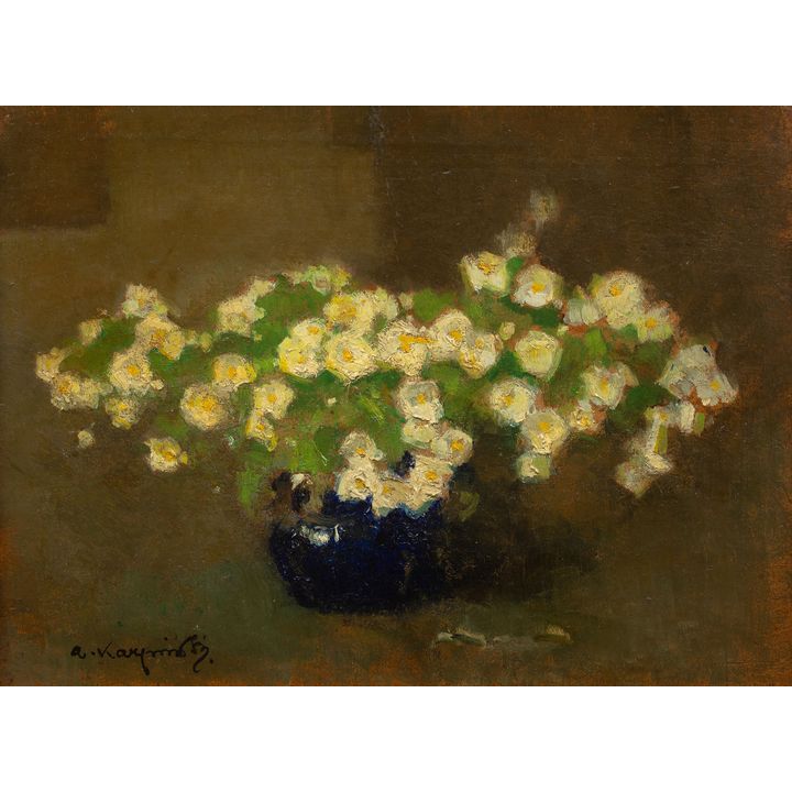 Alfons Karpiński | Białe kwiaty, przed 1949 r.