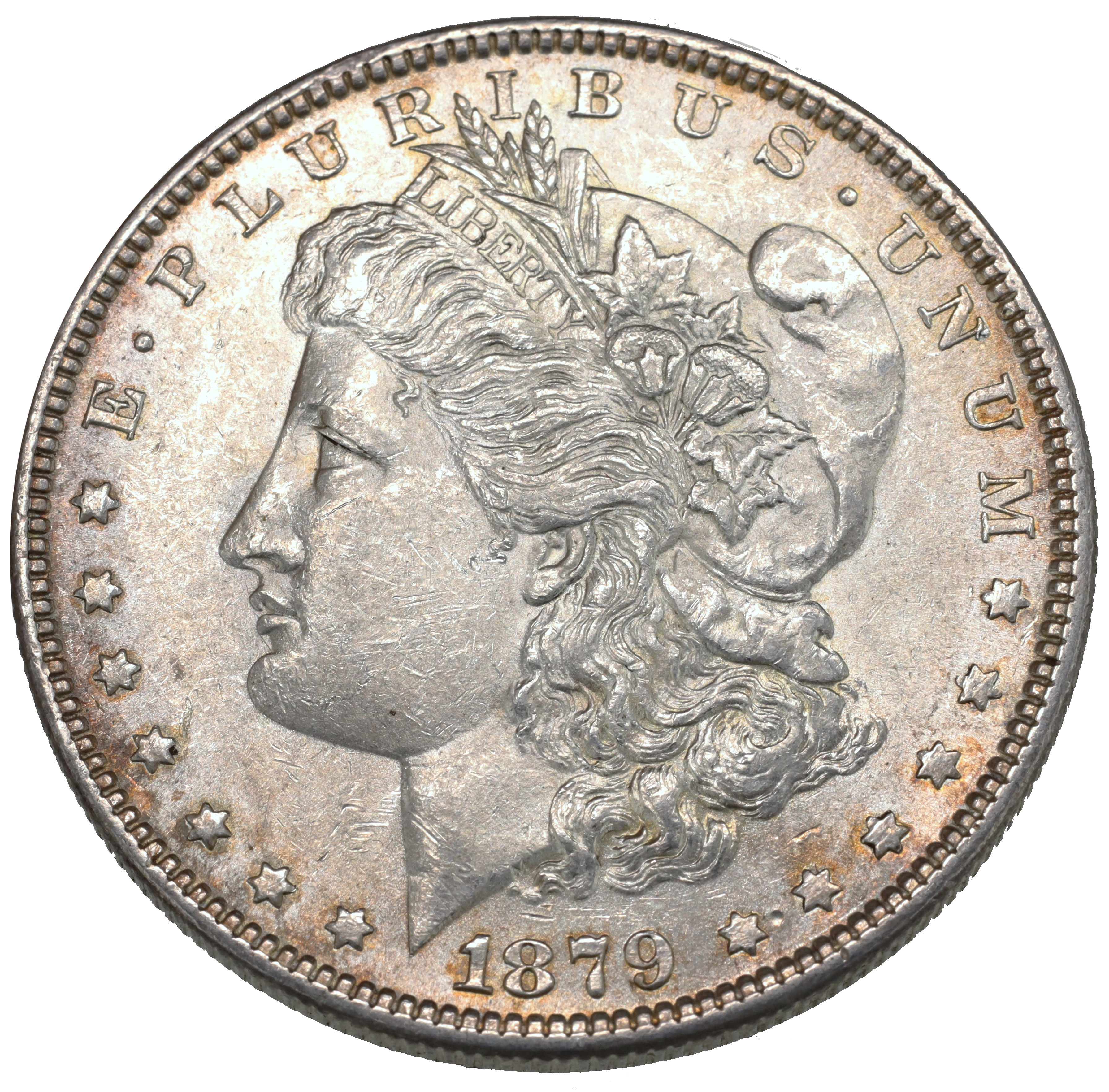 アメリカ 1879年 1ドル銀貨 モルガンダラー リバティ フィラデルフィア