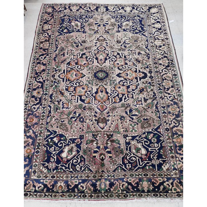 Persian Heriz Medallion Oriental Rug- 8'4'' x 12'
