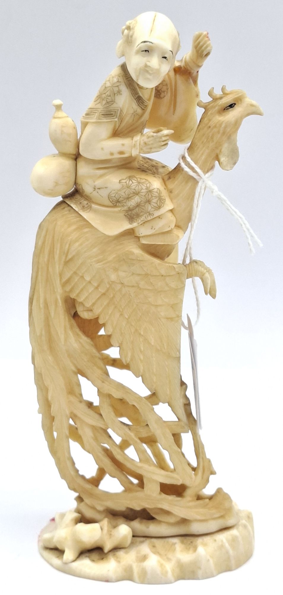 Antique Carved Ivory Figurine