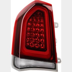 SAGNOD AUTO REPLACEMENT LED TAIL LIGHTS COMPATIBLE WITH CHRYSLER 300C/300 2015-2023 FACTORY STYLE (BLACK LH)