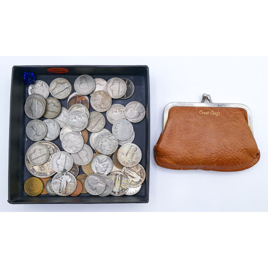 Box Misc. World Coins & Buffalo Nickels etc.