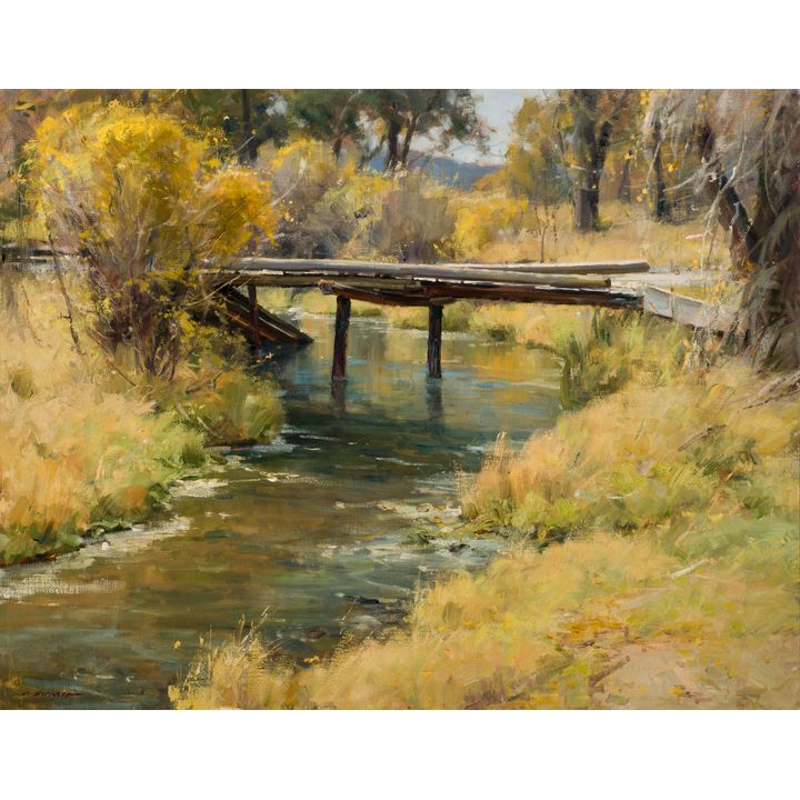 Clyde Aspevig (1951- ), Country Bridge