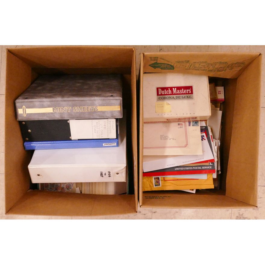 2 Boxes of Stamp Supplies