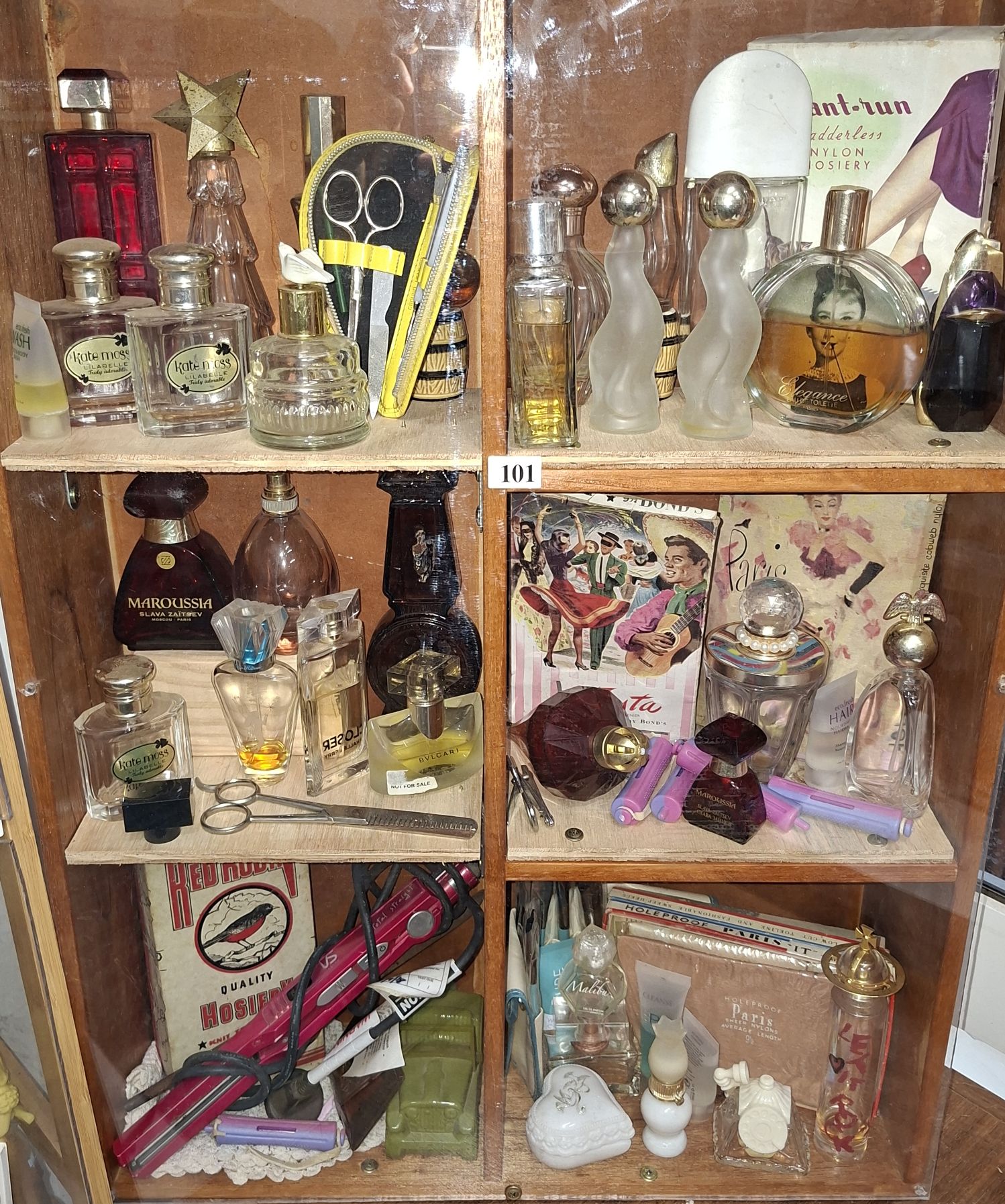 PERFUME BOTTLES ETC