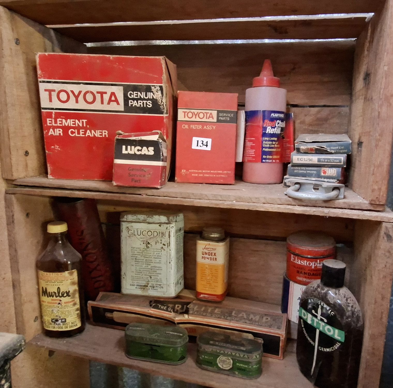 Automotive Parts And Tins Etc