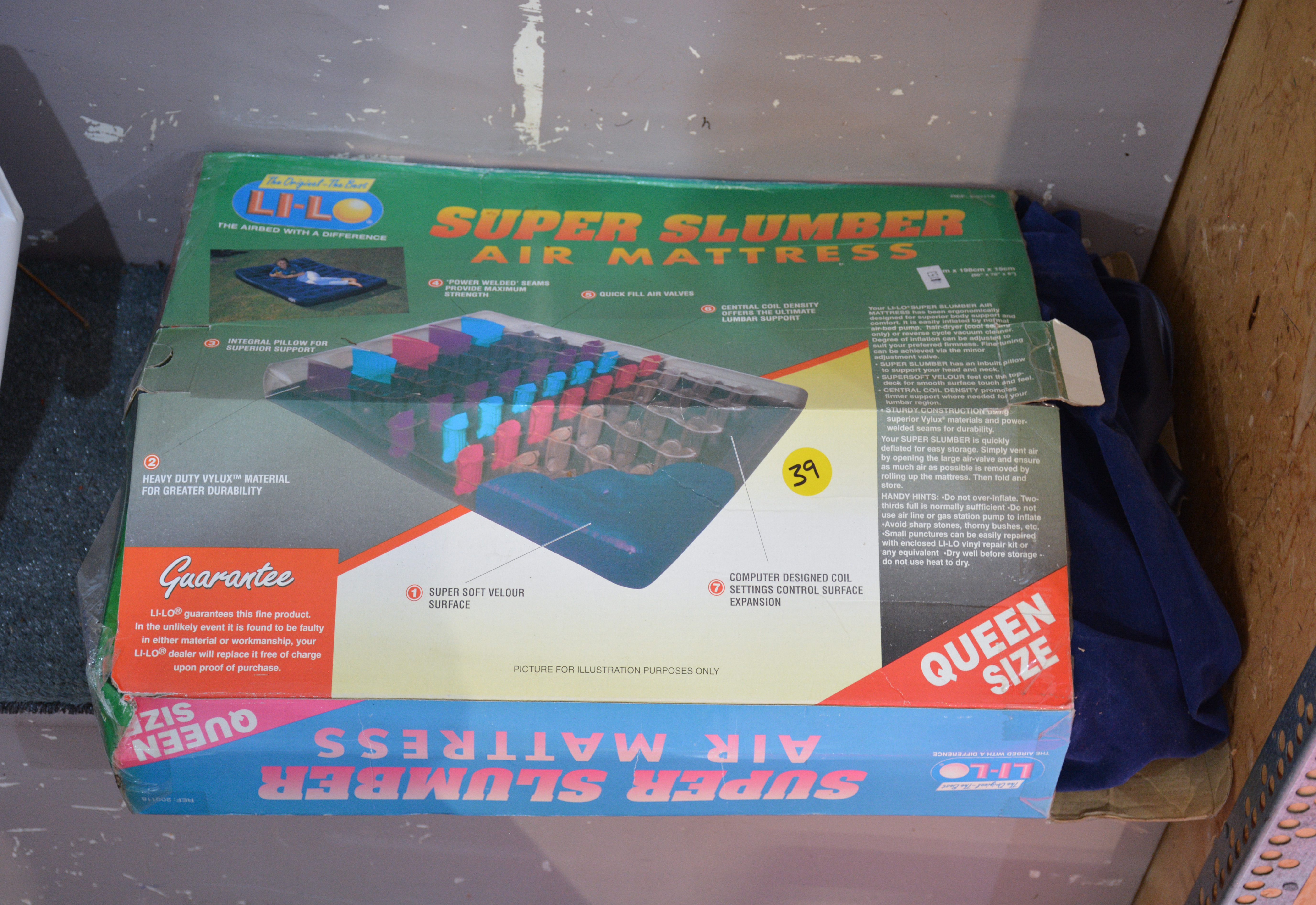 Super Slumber Air Mattress — sold at auction in New Zealand for $15