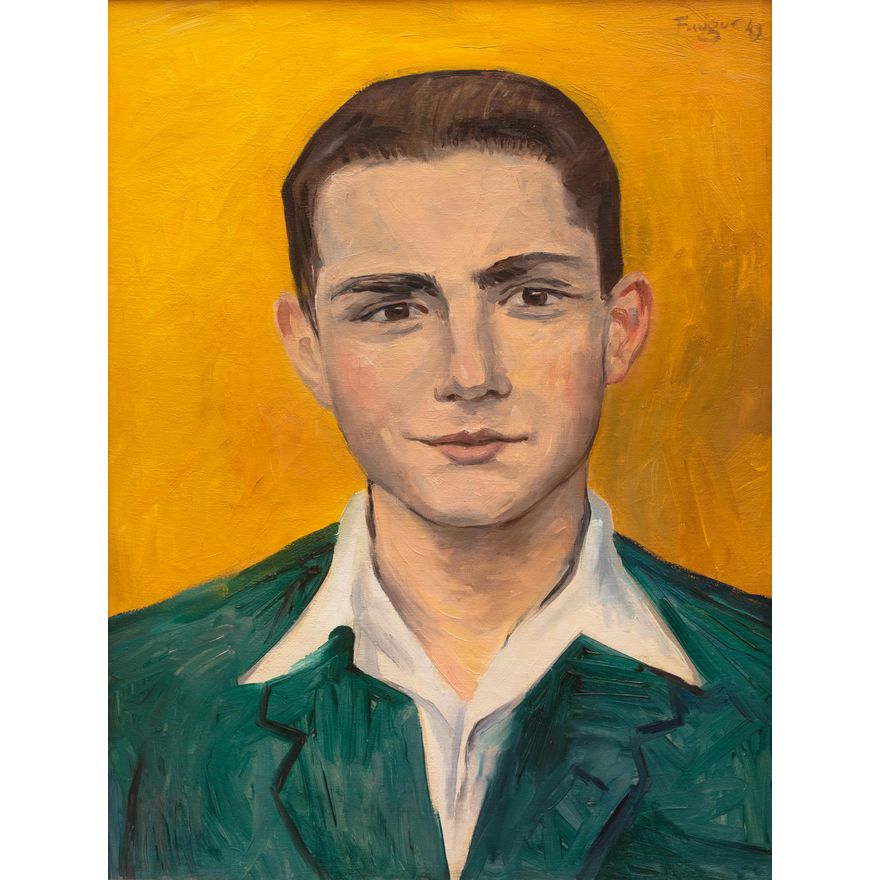 Wojciech Fangor | Portret mężczyzny, 1949