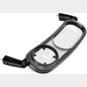SNACK TRAY FITS FOR UPPABABY VISTA/VISTA V2/VISTA V3/CRUZ/CRUZ V2/ RUMBLESEAT/RUMBLESEAT V2, STROLLER TRAY WITH CUP HOLDER & RECES