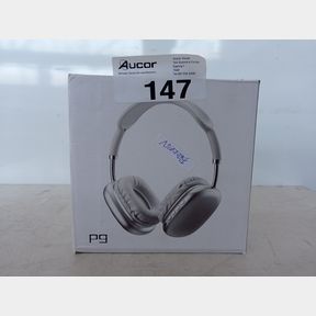 DW P9 PRO MAX WIRELESS BLUETOOTH 5.0 HEADPHONE - SILVER /WHITE (FAULTY)