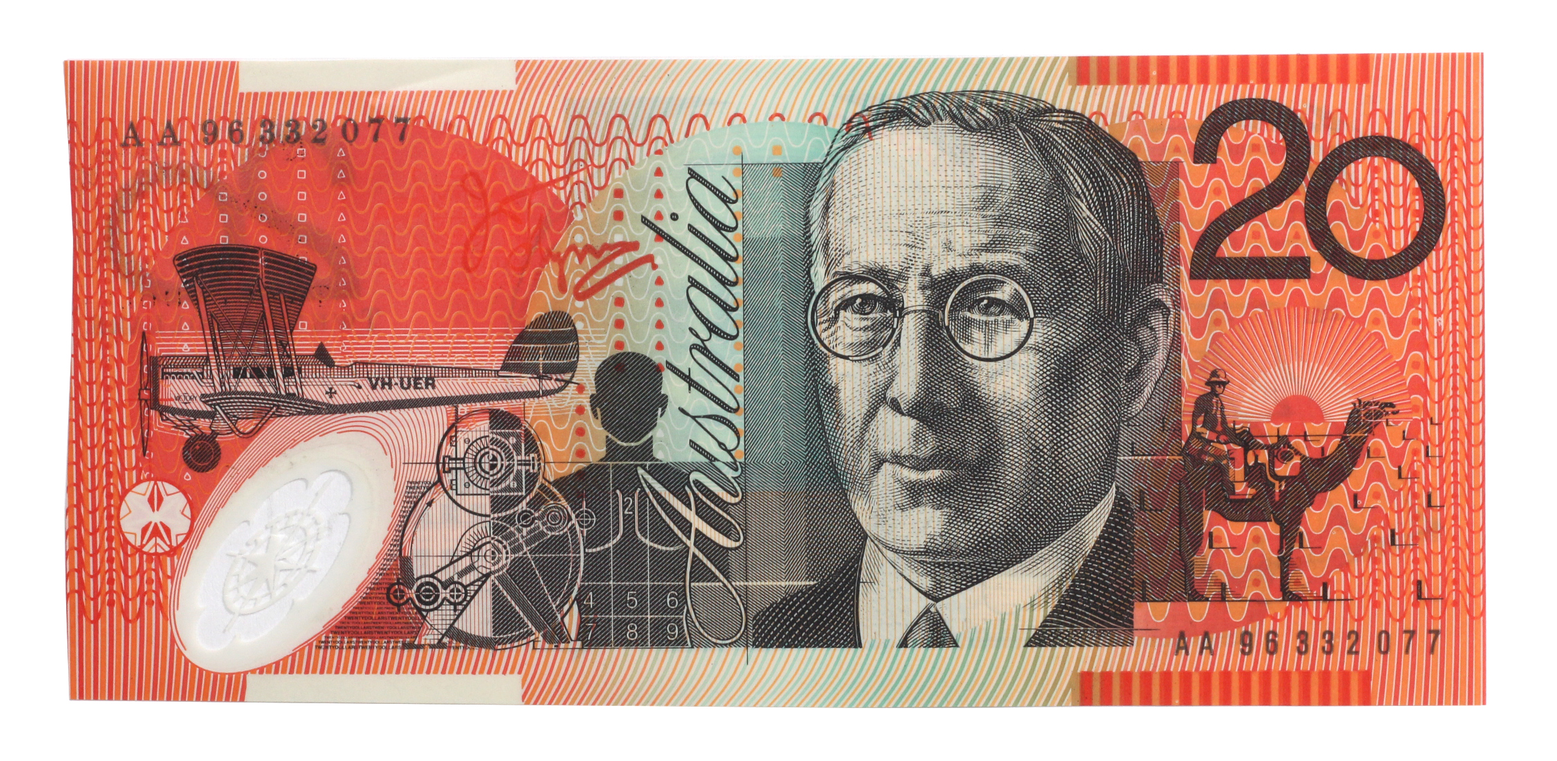 2239. · Fraser/Evans, Twenty Dollar, 1994, Uncirculated