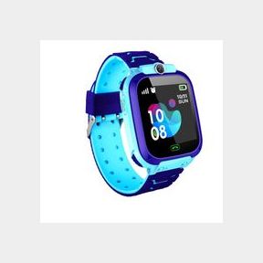 Kids Waterproof GPS Tracker Smart Watch Q12 Blue | STRAP CLIP BROKEN/USED