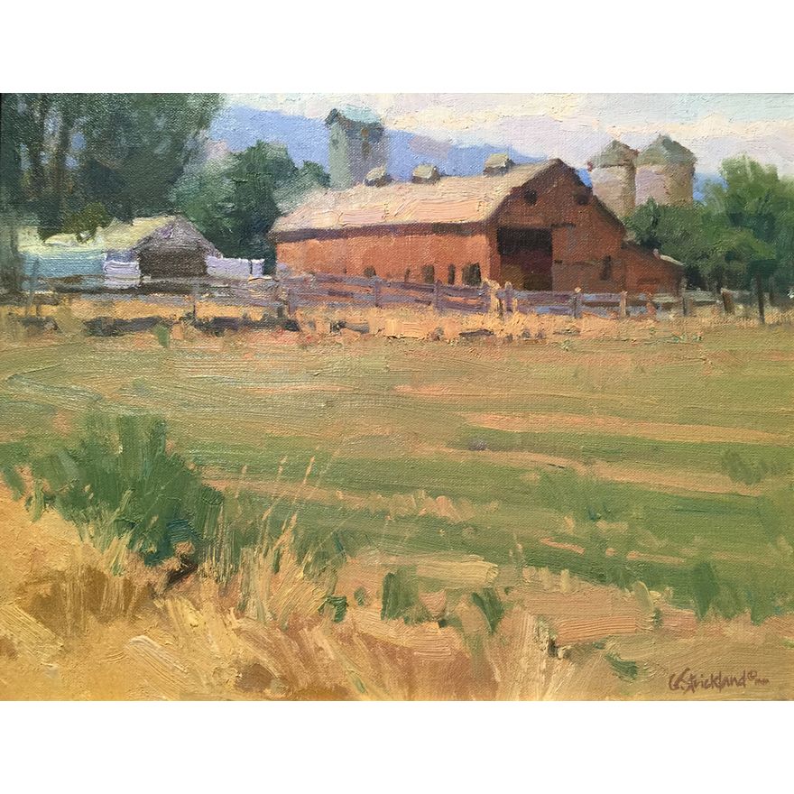 George Strickland (1943- ), Colorado Barnyard