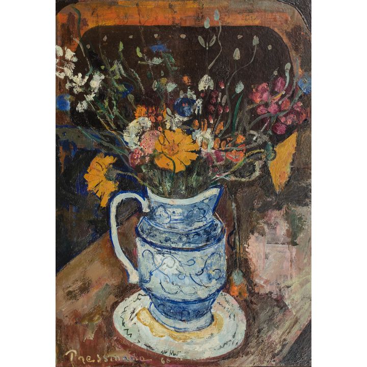 Joseph Pressmane | Bukiet kwiatów, 1960