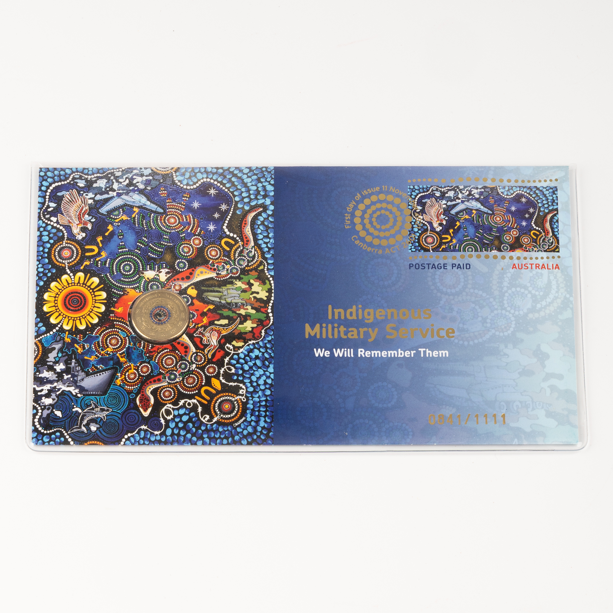 Elizabeth II, Indigenous Military Service Remembrance, Two Dollars, 2021, UNC
