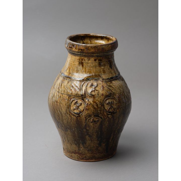 Len Castle and Theo Schoon 'Stoneware Baluster Vase'