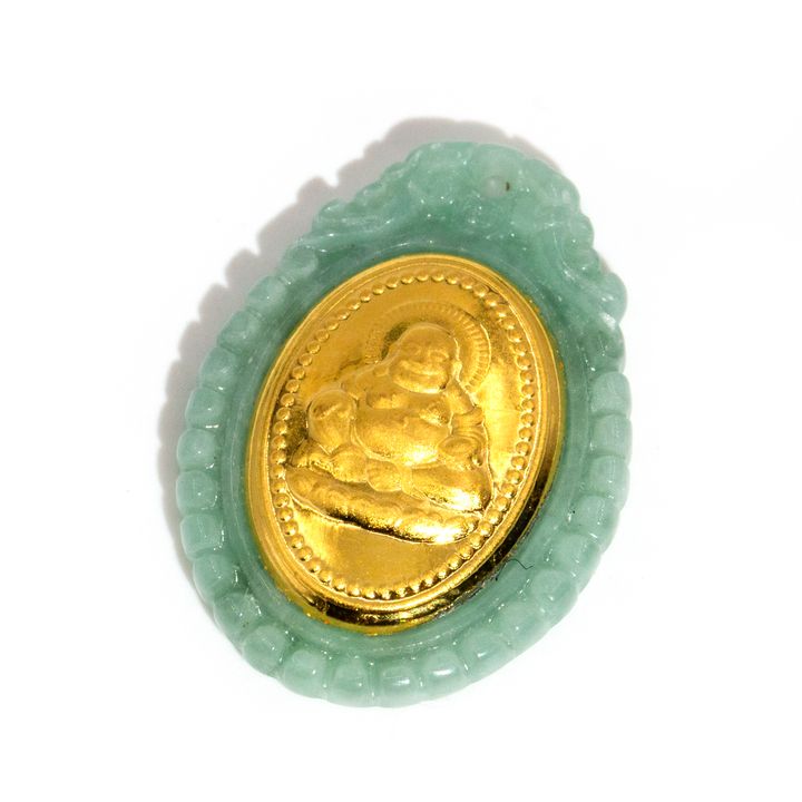24ct Jade Pendant