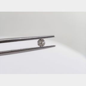 LOVELY GREY COLOURED 0.1200CTS DIAMONDEGL CERTIFIED COLOUR M CLARITY I2 - 50693/87