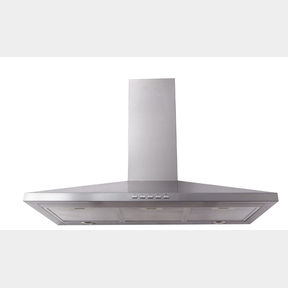 ITALIAN DESIGNER 90 CM CHIMNEY HOOD SILVER IDC900S
