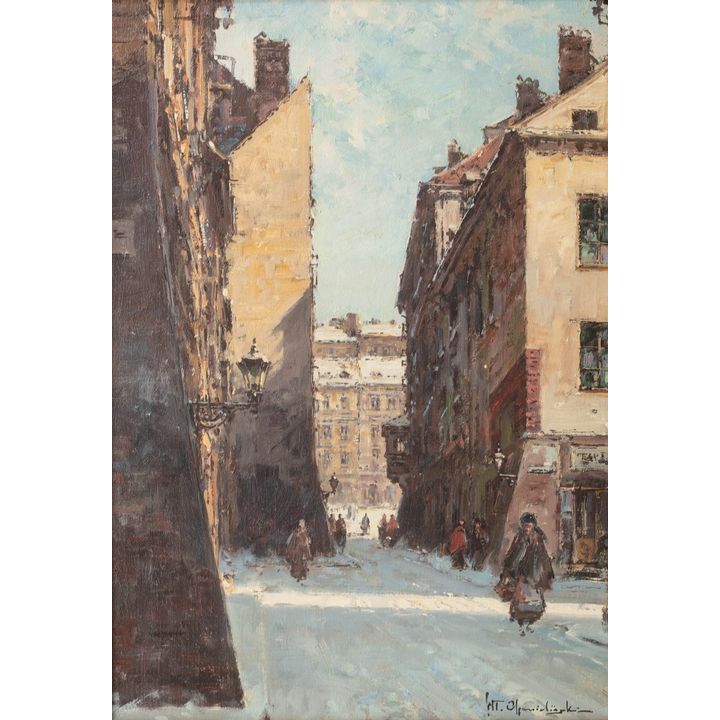 Władysław Chmieliński | Zaułek w Warszawie