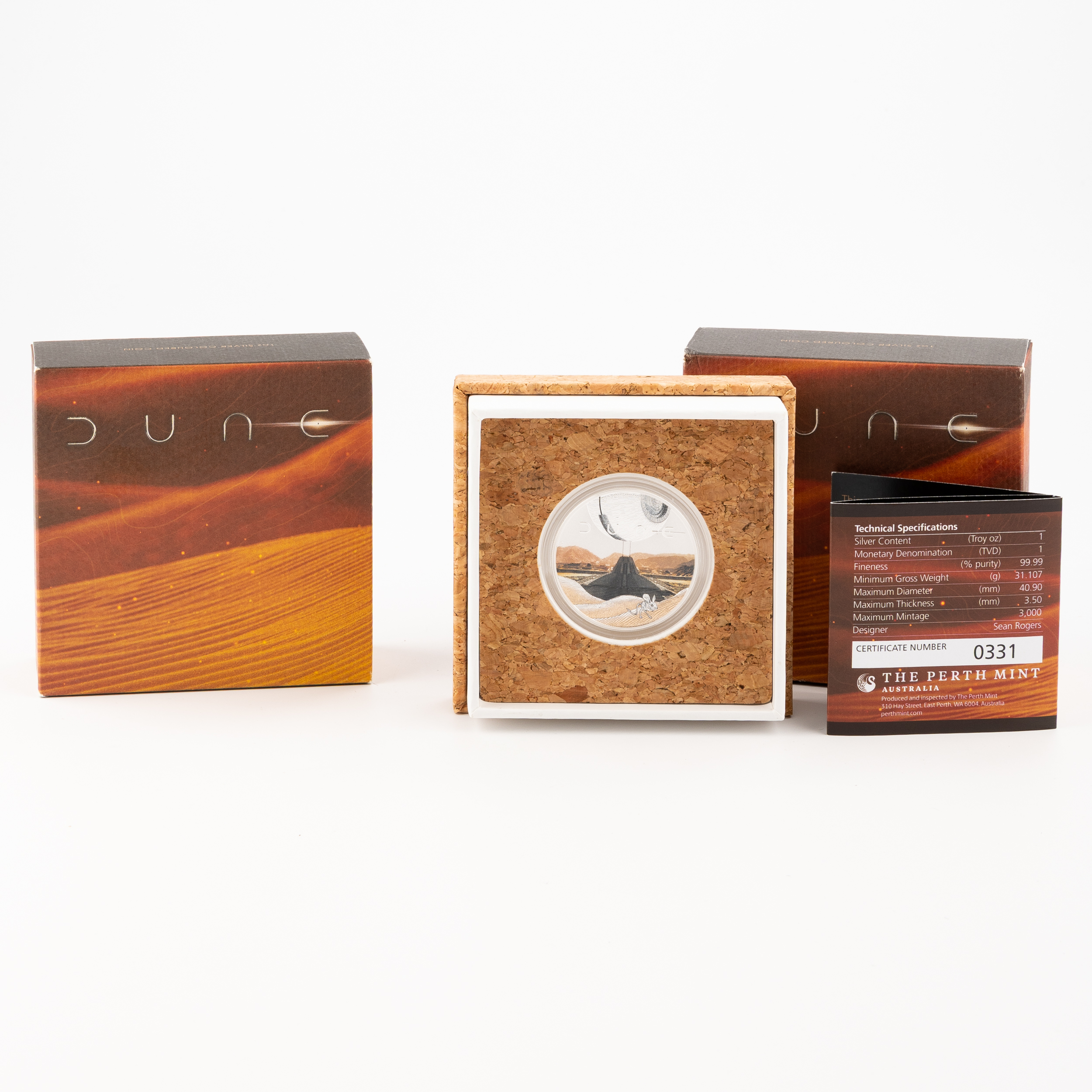 Charles III, Perth Mint - Dune, One Dollar, 2026, FDC