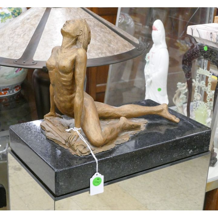 Joseph Randa ''Female Nude'' 1979 Resin Sculpture 13''x15''x9''
