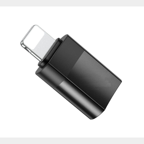 LIGHTNING MALE TO TYPE-C FEMALE ADAPTER FOR IPHONE 13/12/12 /SE 2/11 - SUPPORT 2A CHARGING AND DATA TRANSFER FUNCTIONS