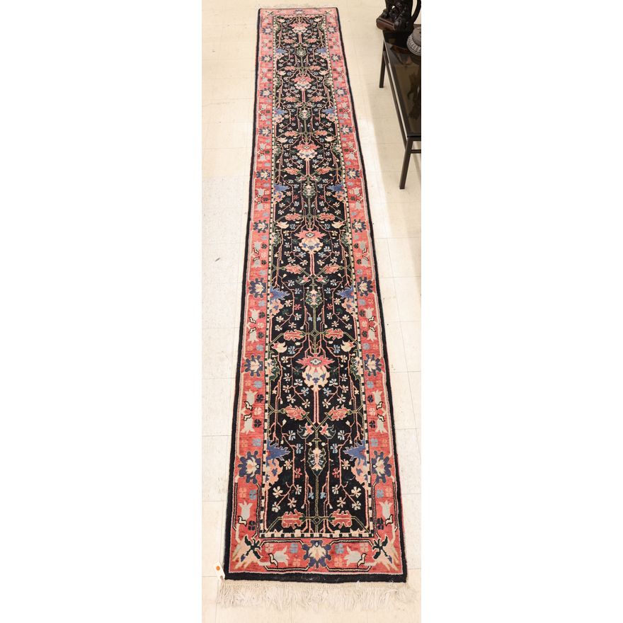 Ottoman Collection Persian Style Runner Rug 2'6''x16'