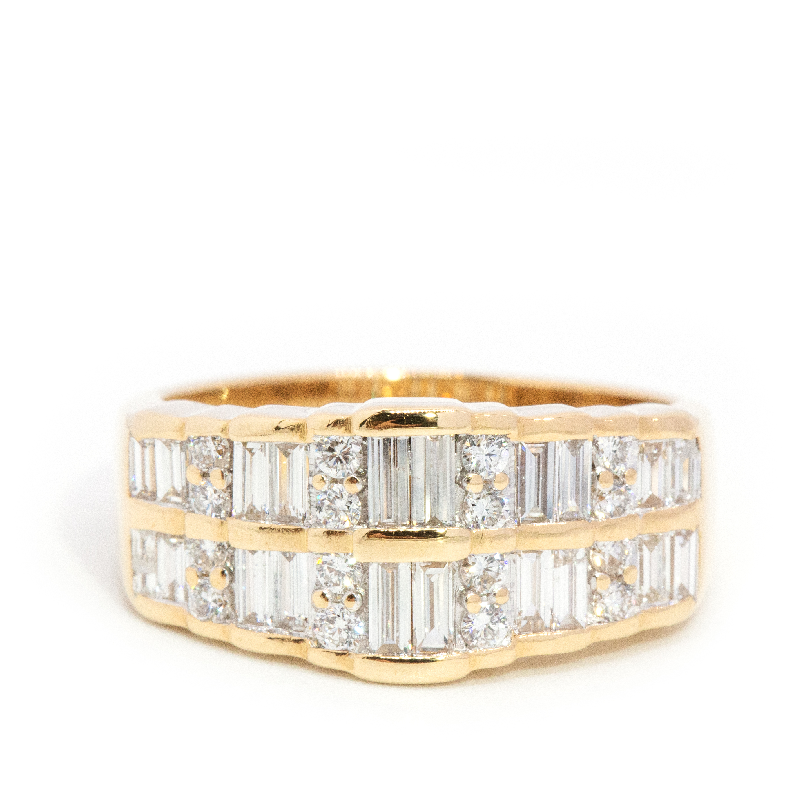 1.00 Carat Diamond Ring 18ct Gold