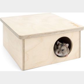 NITEANGEL BIRCH CHAMBER-MAZE HAMSTER HIDEOUT - SMALL PETS WOODLAND HOUSE HABITATS DECOR FOR HAMSTER MICE GERBILS MOUSE