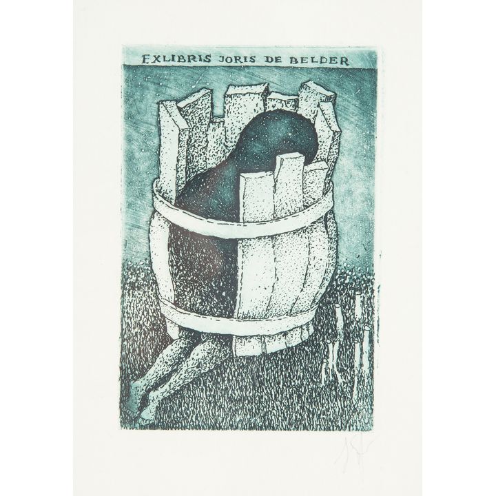 Stasys Eidrigevicius | Exlibris Joris de Belder