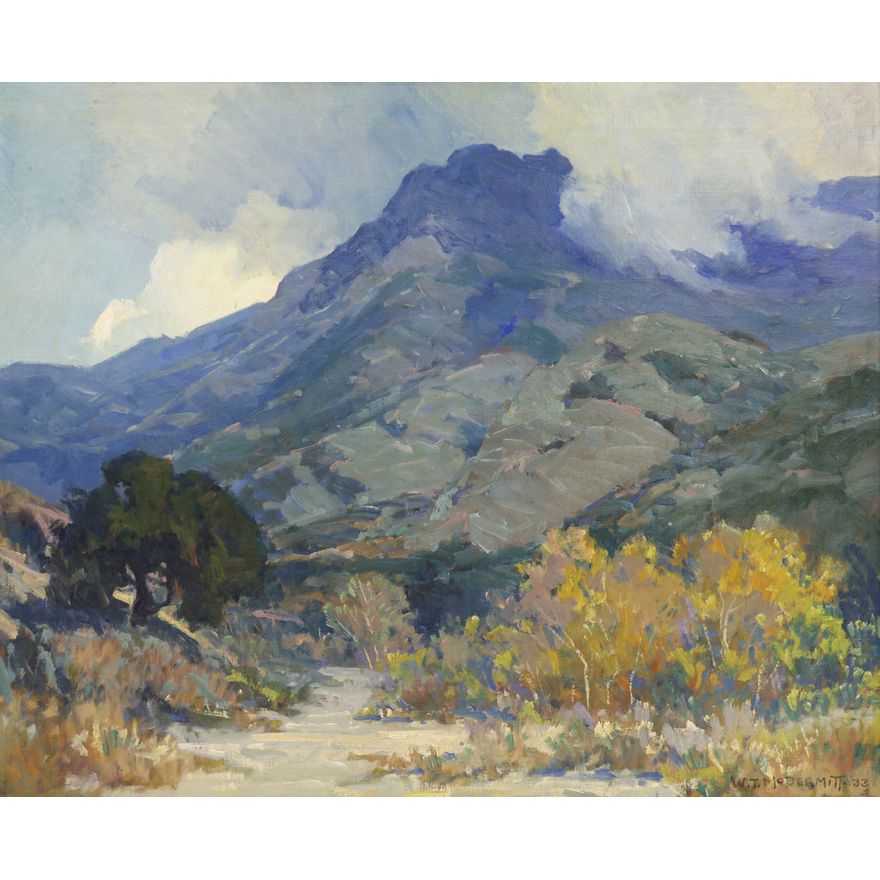 William McDermitt ''California Landscape'' 1933 Oil