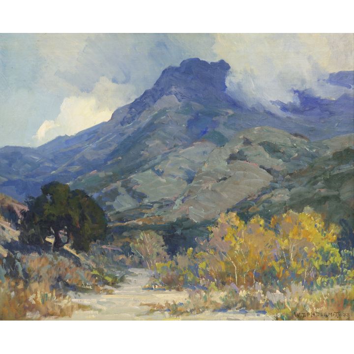William McDermitt ''California Landscape'' 1933 Oil