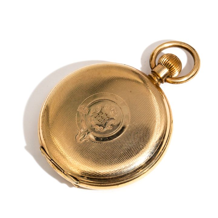Elgin Hunter Pocket Watch , 1887,