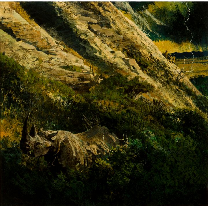 Bob Kuhn (1920-2007), Old Man of the Mountain