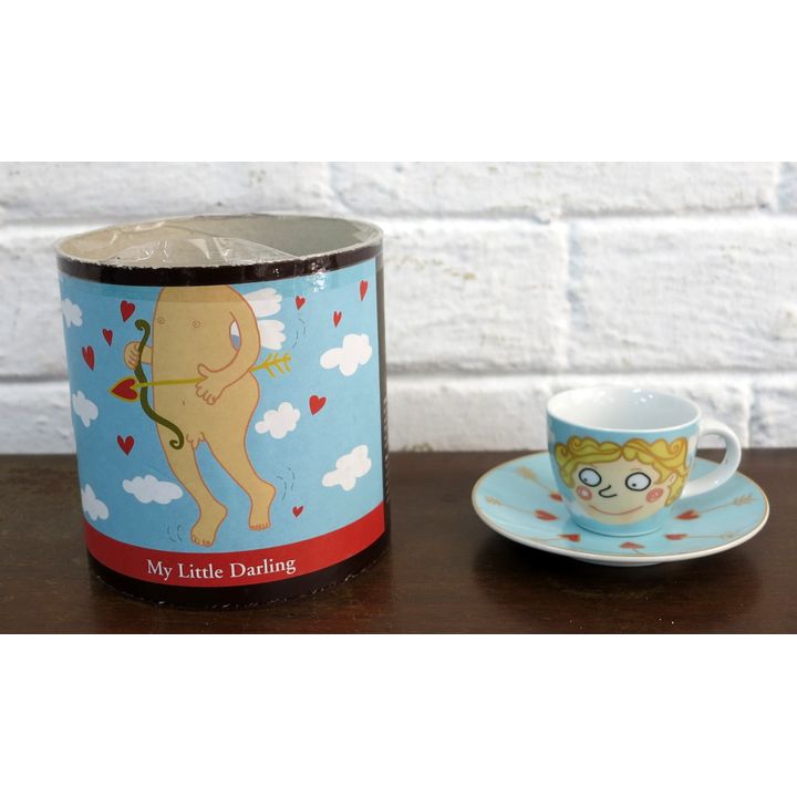 BOXED RITZENHOFF ESPRESSO CUP AND SAUCER