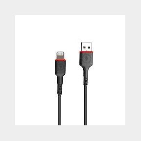 iPhone Lightning Fast Charging USB Data Cable Strong Bendable - Black - S- 51745/18798 SN B2 (S1)