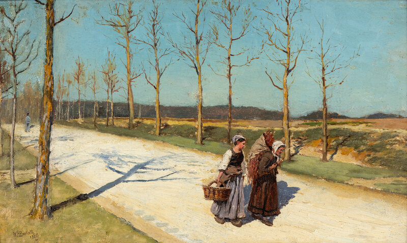 William H. Bartlett
(British, 1858-1932)
Grande Route, Fontainebleau, 1889