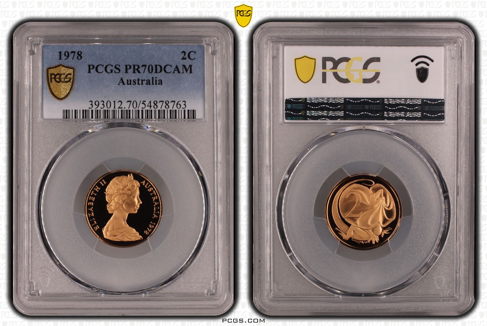 Pop 16/0, Two Cent, 1978, Pcgs Pr70dcam