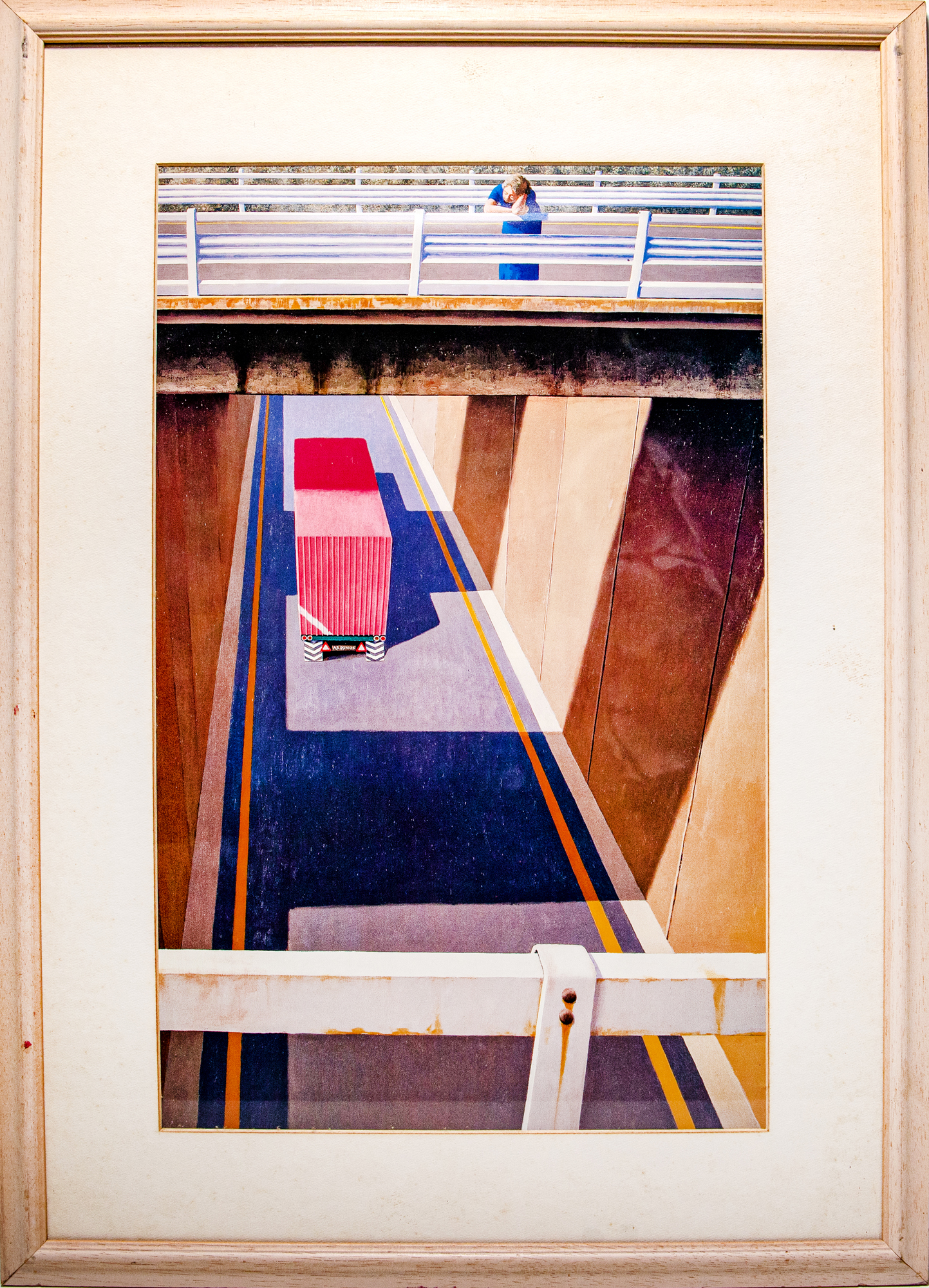 Jeffrey Smart (1921-2013), The Underpass, c.1980s