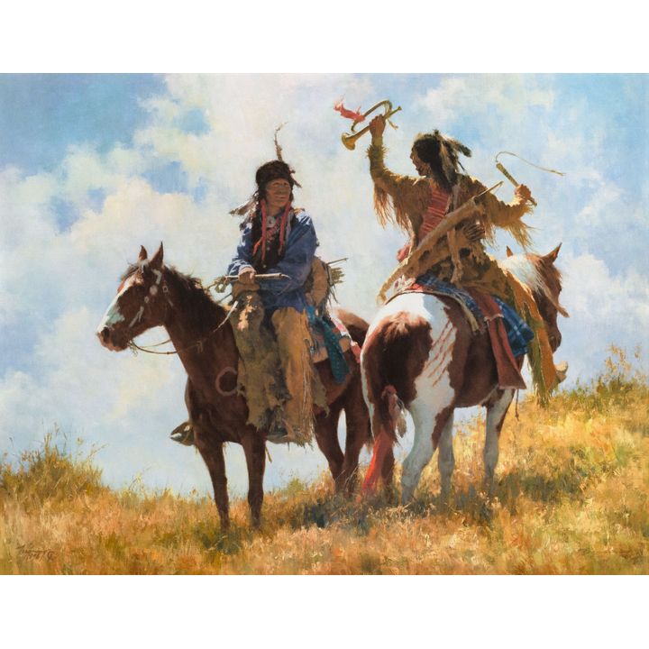 Howard Terpning (1927-) The Trophy