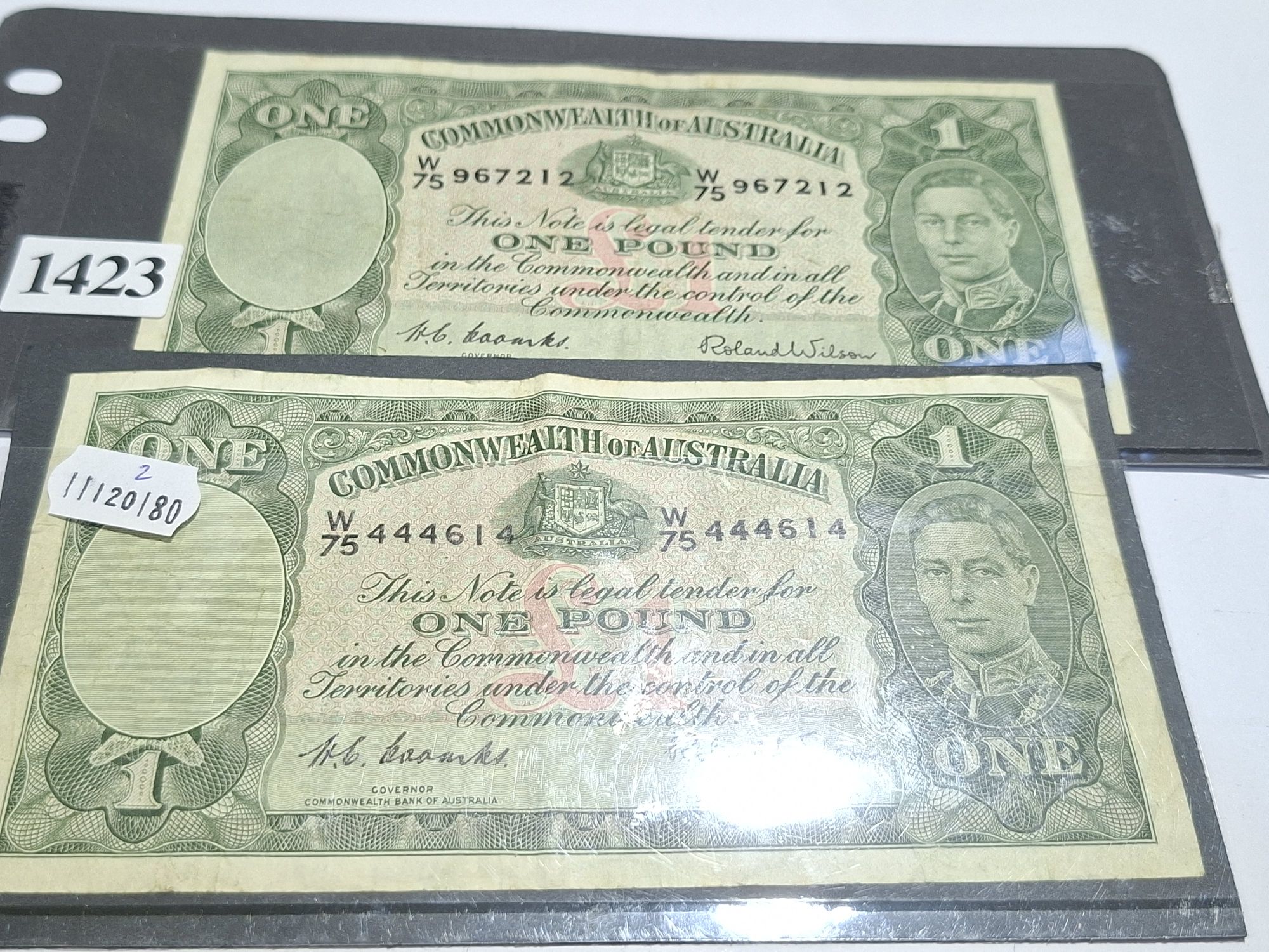 Commonwealth Of Australia Banknotes