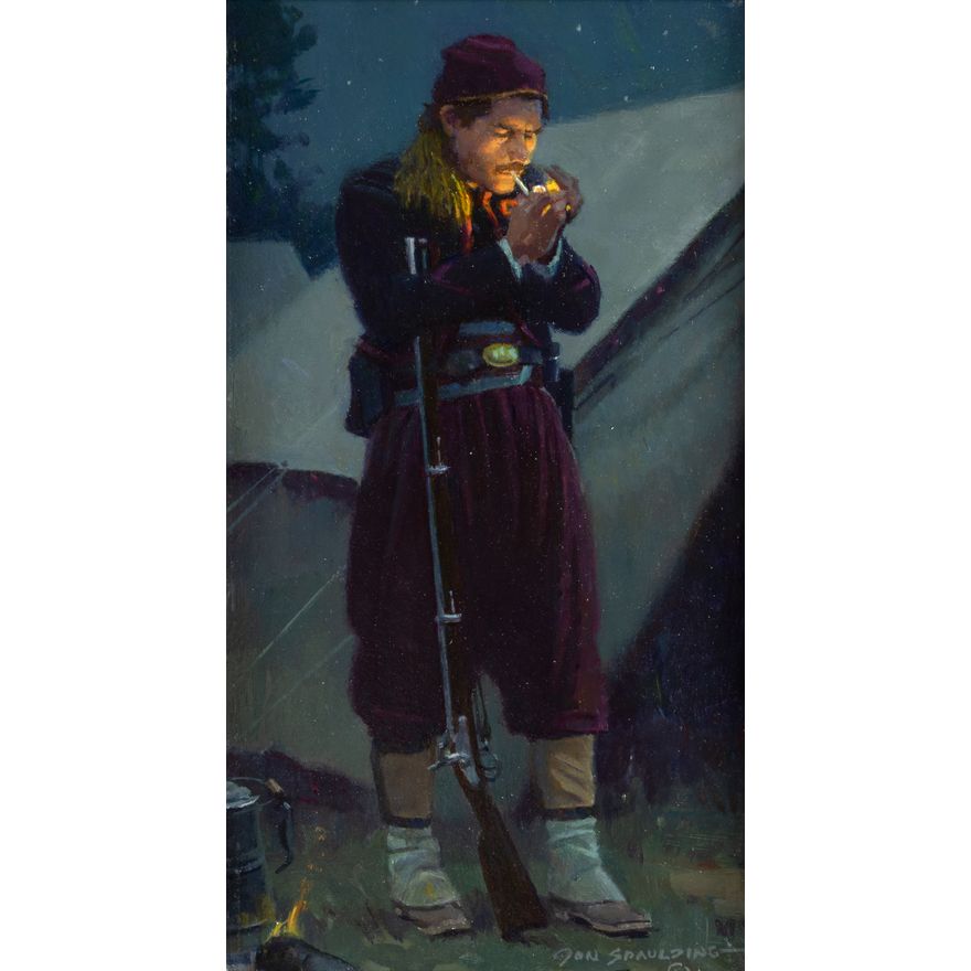 Donald Spaulding (1926-2021): The Zouave