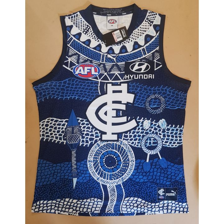 Blues Indigenous Round Guernsey