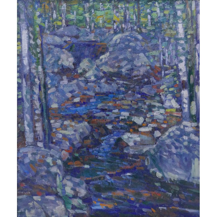 Charles Kaelin ''Rocky Stream'' Oil